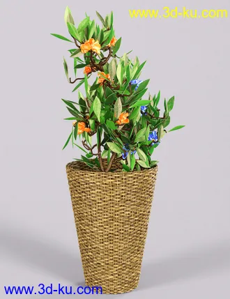 3D打印模型Rattan Iray Shaders的图片