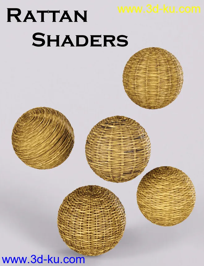 Rattan Iray Shaders模型的图片8