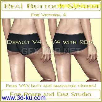 3D打印模型Real Buttock System V4的图片
