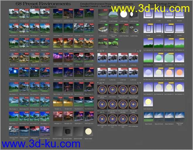 Real Dynamic Atmospheres MultiPak模型的图片2