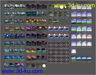 3D打印模型Real Dynamic Atmospheres MultiPak的图片