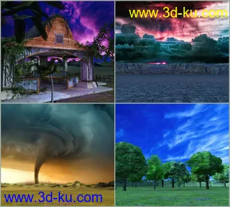 3D打印模型Real Dynamic Atmospheres MultiPak的图片