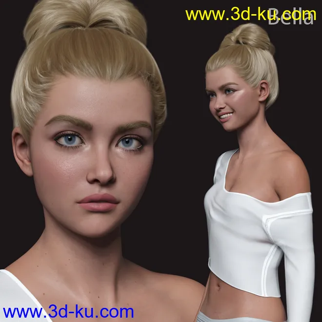 Real Faces and Bodies for Victoria 8.1模型的图片3