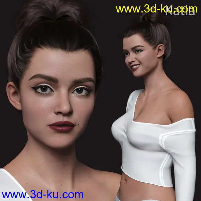Real Faces and Bodies for Victoria 8.1模型的图片4
