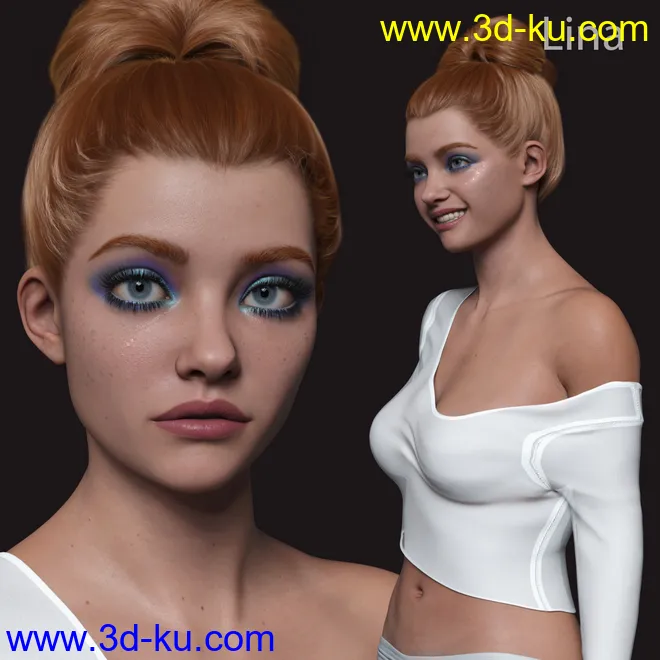 Real Faces and Bodies for Victoria 8.1模型的图片5