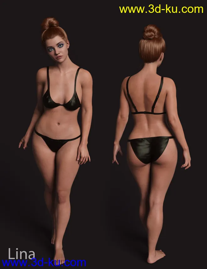 Real Faces and Bodies for Victoria 8.1模型的图片11