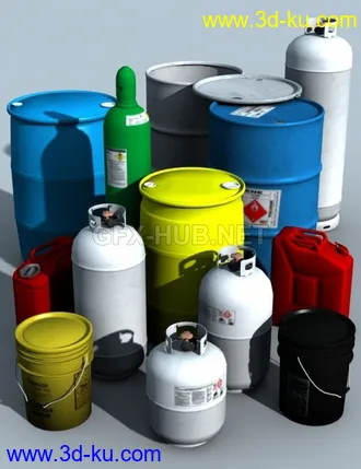 3D打印模型Real Tanks and Containers的图片