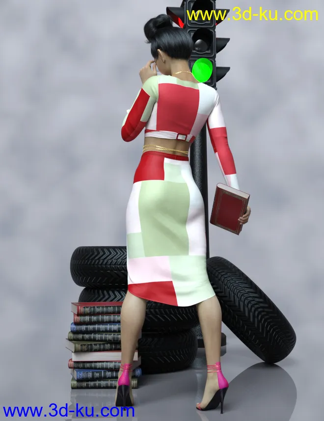 Reizi for Genesis 8 Female模型的图片6