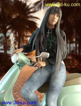 3D打印模型Reizi for Genesis 8 Female的图片