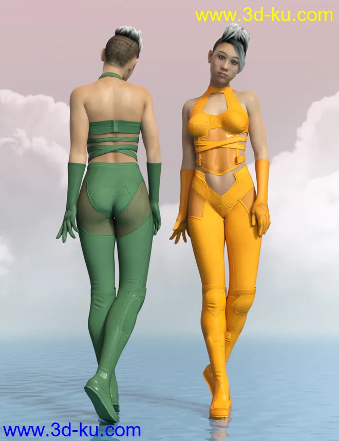 Reizi for Genesis 8 Female模型的图片11