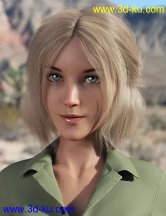 Relaxed Tail Bob for Genesis 3 and 8 Female(s)模型的图片18