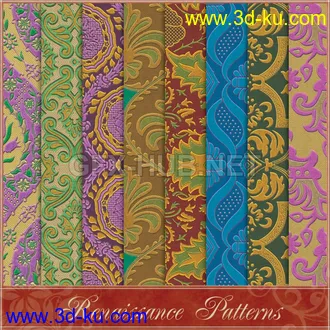 3D打印模型Renaissance Patterns的图片