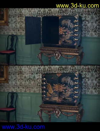 3D打印模型Render In A Box - The Room的图片