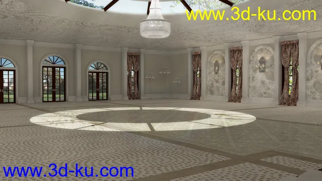 Rendezvous Ballroom模型的图片5