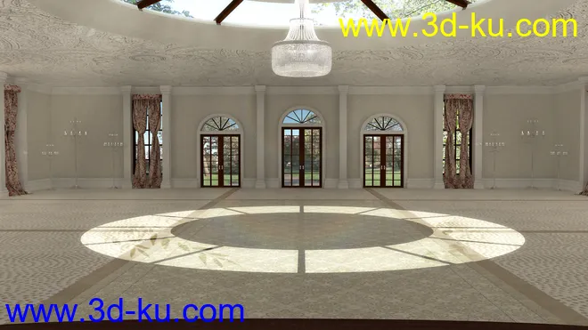 Rendezvous Ballroom模型的图片7