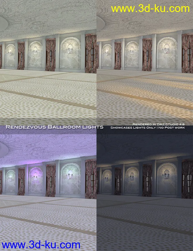 Rendezvous Ballroom Lights模型的图片1