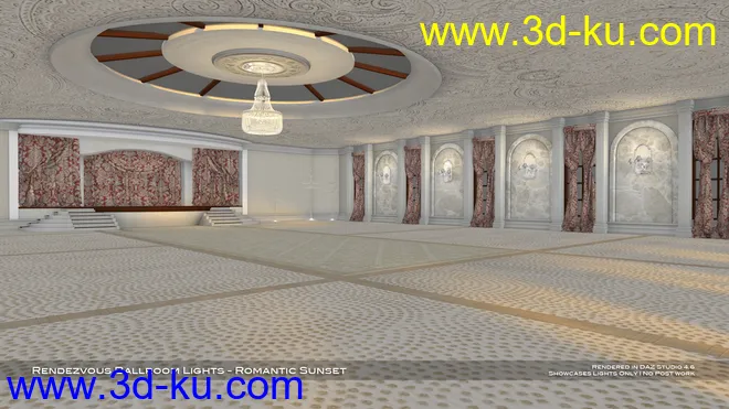 Rendezvous Ballroom Lights模型的图片3