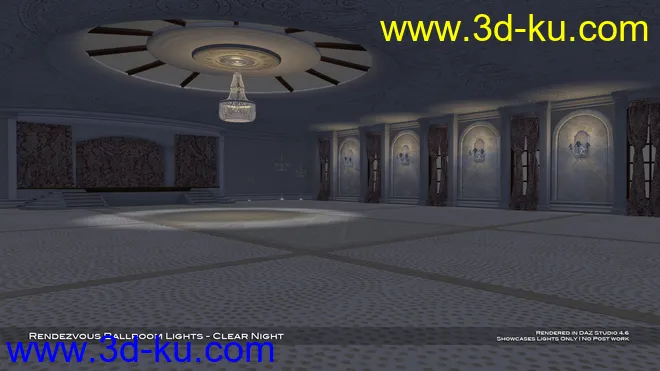 Rendezvous Ballroom Lights模型的图片4