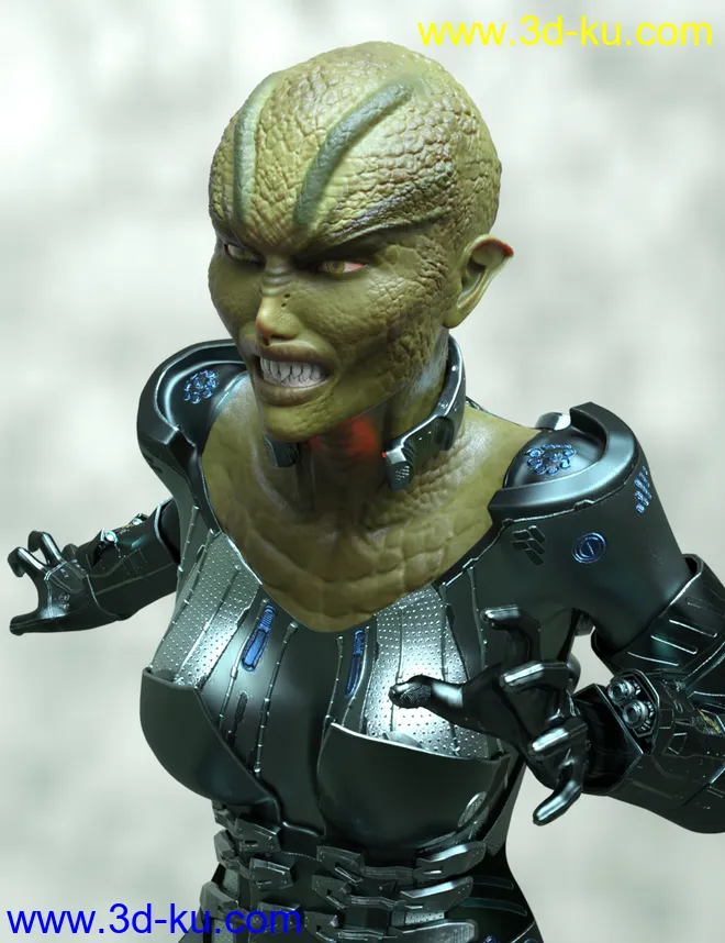 Repthila HD for Genesis 8 Female模型的图片1