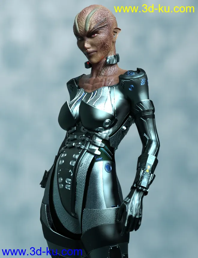 Repthila HD for Genesis 8 Female模型的图片3