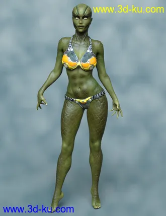 3D打印模型Repthila HD for Genesis 8 Female的图片