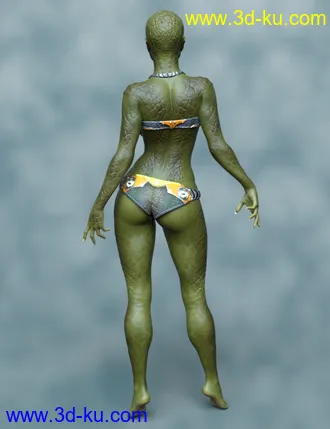 3D打印模型Repthila HD for Genesis 8 Female的图片