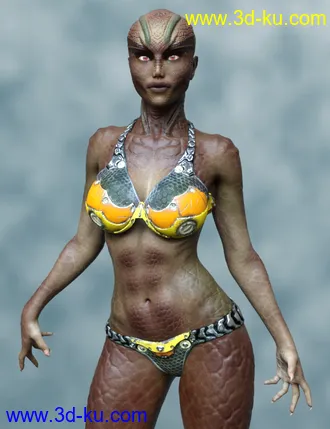 3D打印模型Repthila HD for Genesis 8 Female的图片