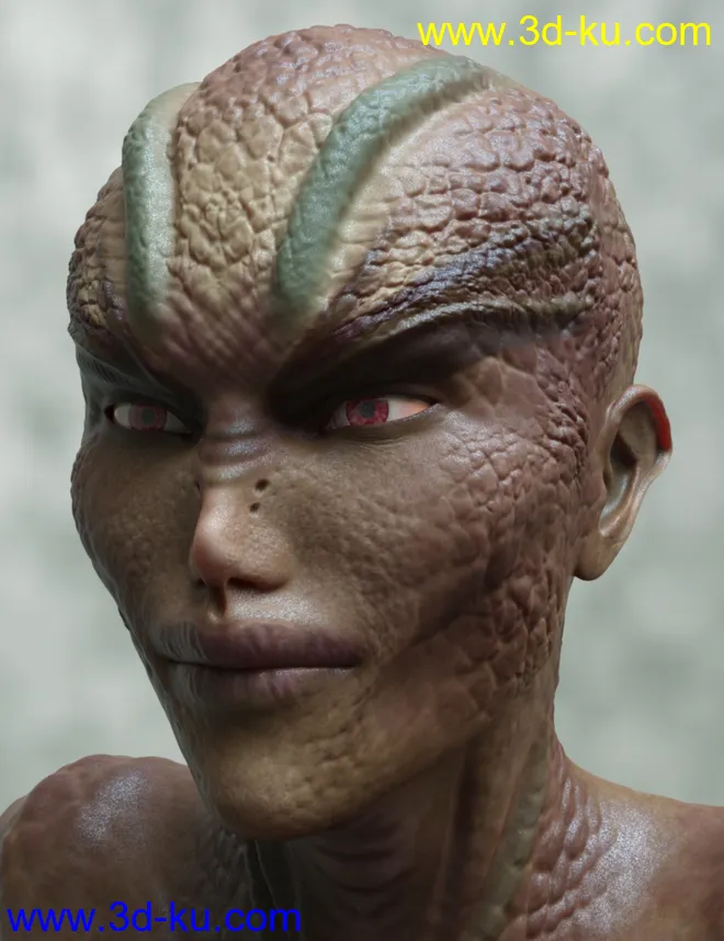 Repthila HD for Genesis 8 Female模型的图片11