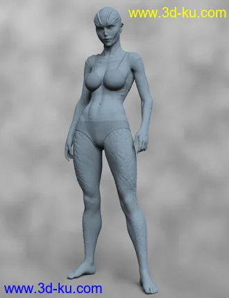 3D打印模型Repthila HD for Genesis 8 Female的图片