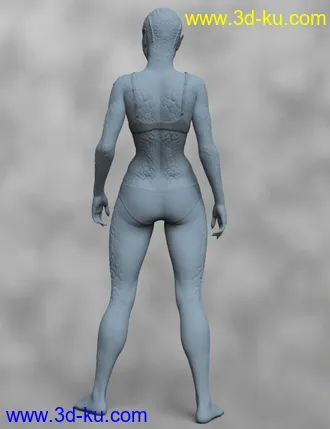 3D打印模型Repthila HD for Genesis 8 Female的图片