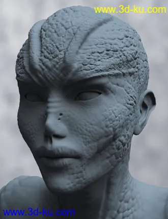 3D打印模型Repthila HD for Genesis 8 Female的图片