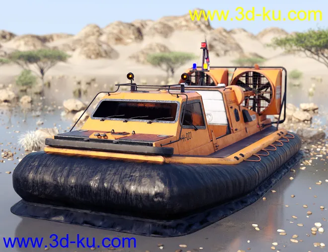 Rescue Hovercraft模型的图片6