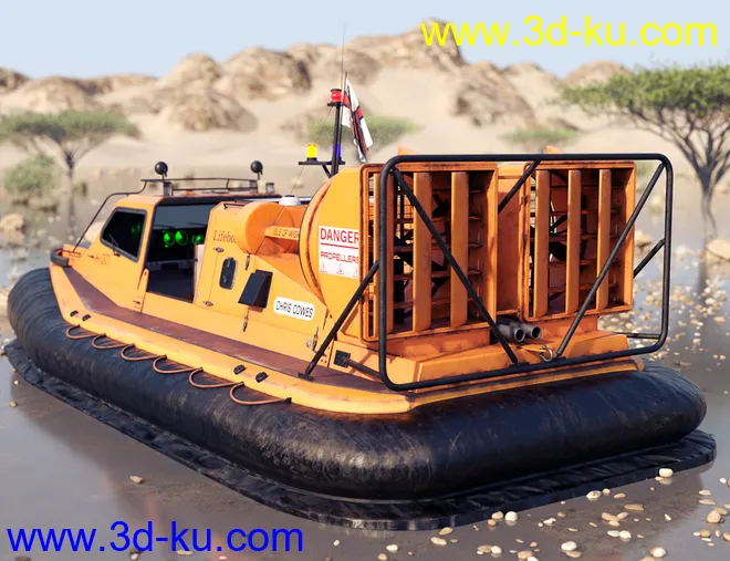 Rescue Hovercraft模型的图片7