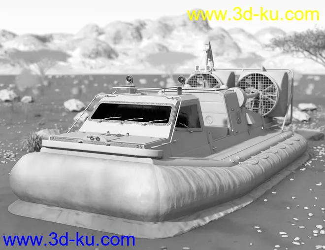 Rescue Hovercraft模型的图片10