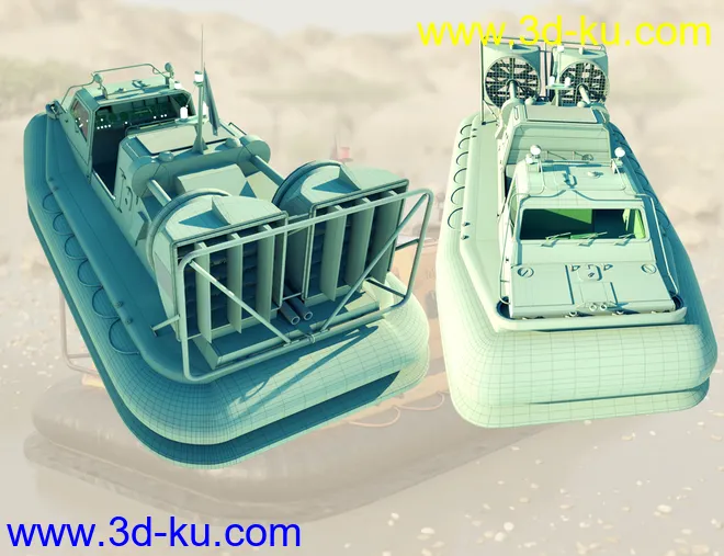 Rescue Hovercraft模型的图片14