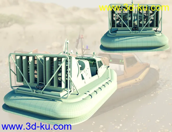 Rescue Hovercraft模型的图片15