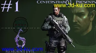 3D打印模型Resident Evil 6 Chris Redfield in Daz G8M的图片