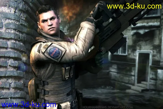 Resident Evil 6 Piers Nivans in Daz G8M模型的图片1