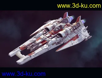 3D打印模型Resistance Fighter Jet的图片