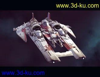 3D打印模型Resistance Fighter Jet的图片
