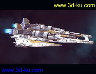 3D打印模型Resistance Fighter Jet的图片
