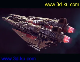 3D打印模型Resistance Fighter Jet的图片