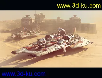 3D打印模型Resistance Fighter Jet的图片