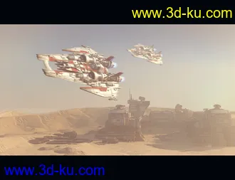 3D打印模型Resistance Fighter Jet的图片