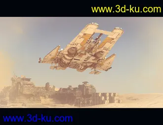 3D打印模型Resistance Fighter Jet的图片