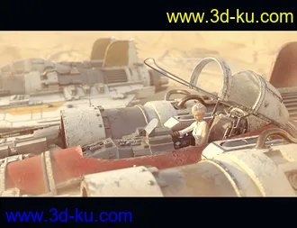 3D打印模型Resistance Fighter Jet的图片
