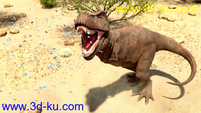 Rex HD for Genesis 8.1 Male模型的图片3