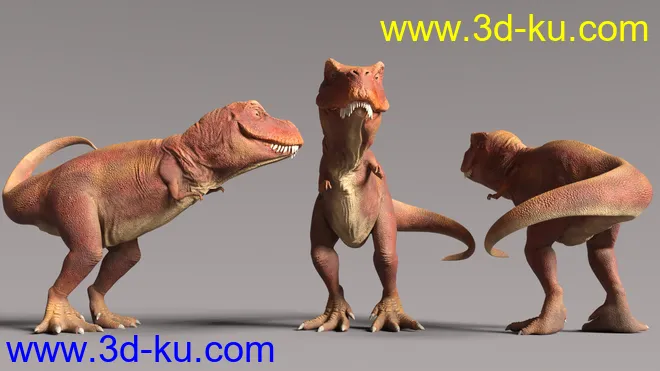Rex HD for Genesis 8.1 Male模型的图片8