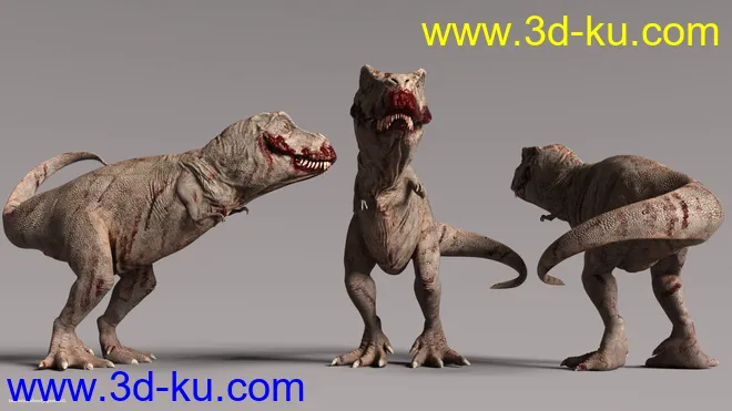 Rex HD for Genesis 8.1 Male模型的图片11