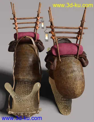 3D打印模型Riding Snail的图片